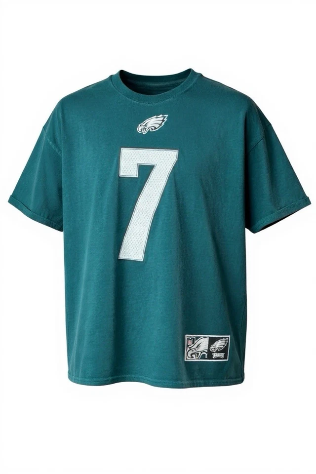 Philadelphia Eagles Sam Bradford #7 NFL Majestic Camiseta Hombre XL Verde 2015 Foto 1 de 4
