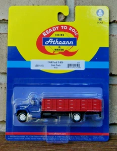 Athearn HO Scale 1968 Ford F-850 Grain Truck (Blue), #ATH91952 - Picture 1 of 4