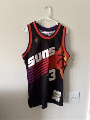 Men’s Mitchell & Ness Phoenix Suns Steve Nash #13 1996/97 HWC Jersey Sz L Black - Image 1 of 4