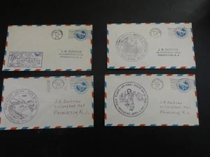 1931 First P.O.D. First Flight Air Mail Set 4 Cover Letters Route AM 16 & 19 - Picture 1 of 1