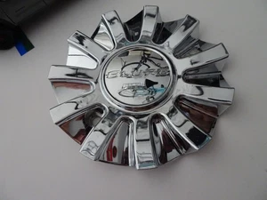 Elure Chrome Custom Wheel Center Cap # CSVW21-B2P - Picture 1 of 4