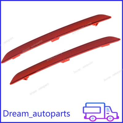 Pair Rear Bumper Reflector Fits BMW 428i 430i 435i 440i xDrive 14-16 Left&Right Foto 1 de 4