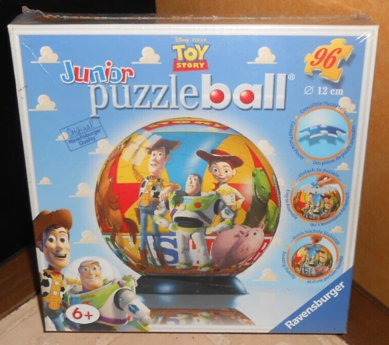 puzzle ball 3D disney pixar TOY STORY 96 pièces, sous blister - Photo 1/1