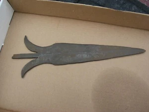 ORIGINAL OLD REVOLUTIONARY INDIAN WAR SPONTOON LANCE BLADE - Picture 1 of 14