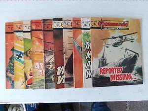 COMMANDO- Joblot of 10 comics - listing 6 - Picture 1 of 12