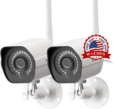 Camaras De Seguridad Paquete De 2 Home Security Surveillance Cameras 2PCS NUEVO - Image 1 of 4