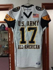2011 Trey Metoyer Us Army All American Bowl Game Used Jersey Size Large Leaf Coa - Picture 1 of 8