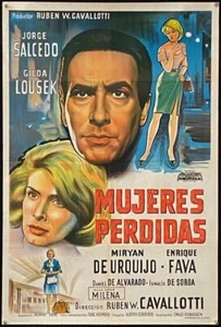 R091 MUJERES PERDIDAS Argentinean 1964 art of prostitute Gilda Lousek - Picture 1 of 2