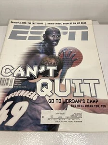 ESPN Magazine October 4 1999 Michael Jordan - MJ Can’t Quit - Picture 1 of 5