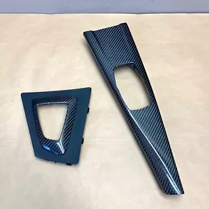 2012-20 BMW F30 F32 328I 428I CARBON FIBER CENTER CONSOLE SHIFTER TRIM BEZEL - Bild 1 von 17