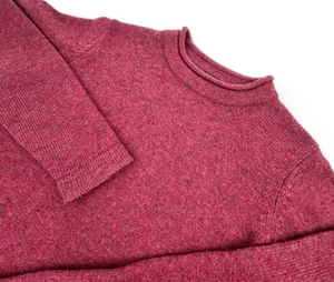 Woolrich Women's Sweater Small 100% Wool Burgundy Pullover Long Sleeve - Picture 1 of 11