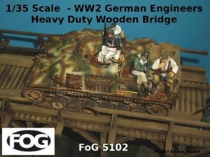 FoG Models 1/35 Scale WW2 German Engineers Heavy Duty Wooden Bridge - Picture 1 of 4