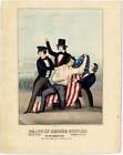 J.L. Magee (litho) DEATH OF GEORGE SHIFLER Anti-Catholic Riots Orig. Litho 1844