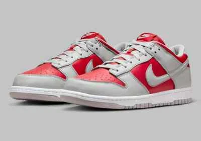 Новые мужские Nike Dunk Low QS CO.JP Reverse Ultraman университетские красные серебристые FQ6965-600 - Изображение 1 из 4