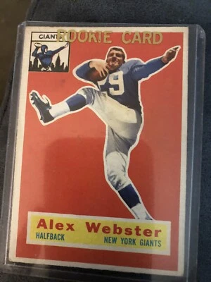 1956 Topps #5 ALEXANDER WEBSTER Rookie Card - Image 1 of 3