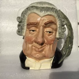 ROYAL DOULTON - 7” CHARACTER TOBY MUG - ''THE LAWYER'' - D6498 - BR - Picture 1 of 6