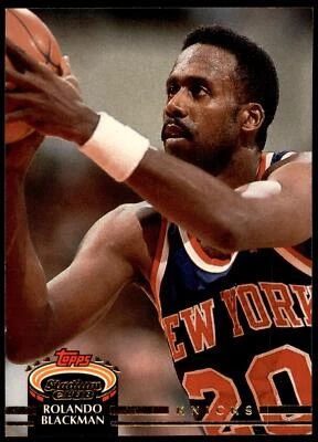 Rolando Blackman #226 1992-93 Stadium Club - Image 1 of 2