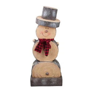 Alpine Corporation 38"H Christmas Snowman Statue Decoration DAMAGED BOX - Picture 1 of 12