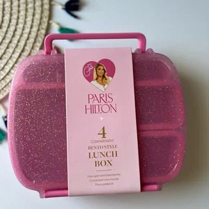 Fiambrera Paris Hilton 4 Compartimentos Rosa NUEVA - Imagen 1 de 4