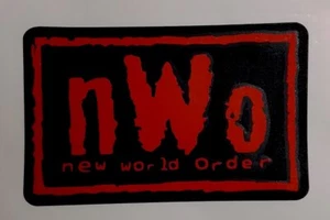 VINTAGE Wolfpac nWo Aufkleber Abziehbild Telefon Laptop Auto Fenster Kunst Vinyl! - Bild 1 von 5