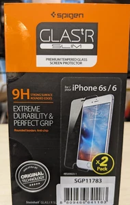 Glass tR Slim for iPhone 6s and iPhone 6 Tempered Glass Screen Protector 2 Pack - Picture 1 of 2