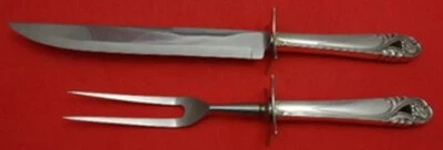 Набор для резьбы по обжарке из стерлингового серебра Spring Glory от International 2 шт. HH WS - Изображение 1 из 2