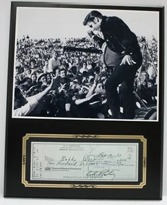 Elvis Presley Reproducción Check Display 4 - Imagen 1 de 3
