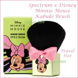 Spectrum x Disney Minnie Mouse Kabuki Brush Make Up Brush Travel Size NEW - Picture 1 of 24