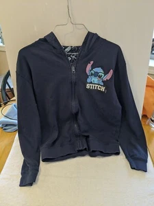 Disney Lilo and Stitch Hooded Jacket Reversible! Junior S - Picture 1 of 2