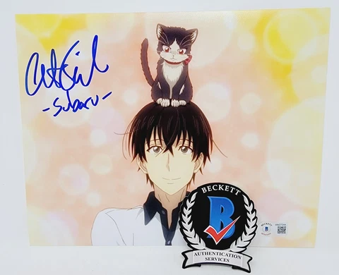 Subaru Mikazuki signed 8x10 photo My Roomate is a Cat Austin Tindle Beckett Cover