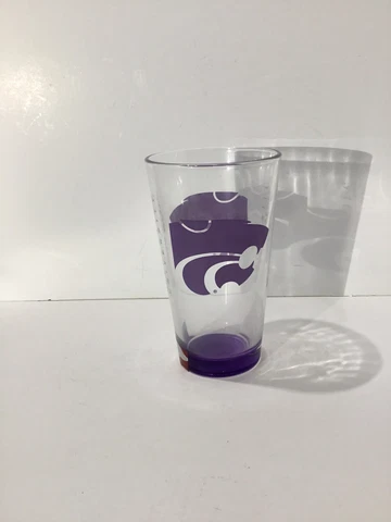KSU Kansas State University Wildcats 16oz Elite Pint Beer Glass Cover