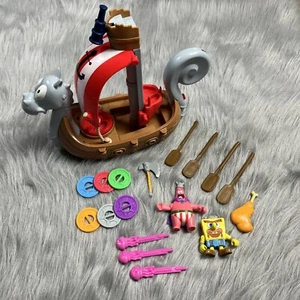 2016 Imaginext SpongeBob SquarePants Viking Ship Set COMPLETE - Picture 1 of 15