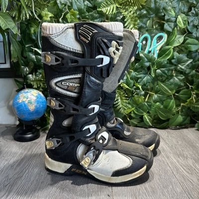 Fox Comp 5 Women’s Motorcycle Boots Size 6 - Image 1 of 4