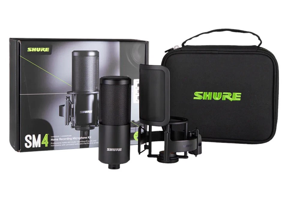 Shure SM4 Kit schwarz SM4-K-KIT (0042406812511)