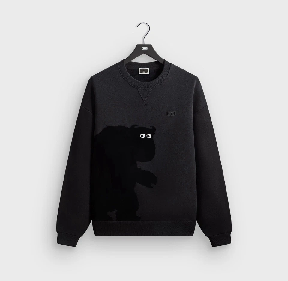 NUEVO Disney Kith para Pixar Scare Nelson Cuello Redondo Negro Tallas XS-XXL EN MANO Foto 1 de 4