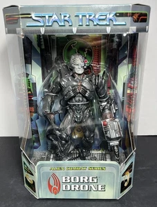 Figura de acción Playmates 1999 Star Trek Alien Combat Series Borg Drone 9" nueva en caja - Imagen 1 de 6