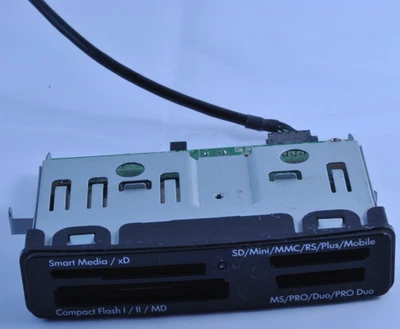 HP Pavilion Front Panel Multimedia Card Reader w/Cable 504857-001 UNTESTED - Image 1 of 4
