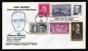 #2184 29c Earl Warren-Combo, Graebner H/C FDC **ANY 5=FREE SHIPPING** - Picture 1 of 1
