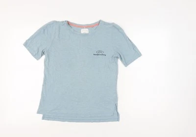 Next Women's Blue XS Crew Neck Nightwear Top - Image 1 of 4