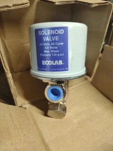 Elettrovalvola Ecolab 24 Volt 8 Watt 130 Psi Nuova Con Scatola Spedizione Gratuita! - Foto 1 di 3