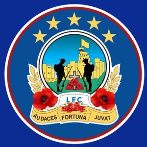 LINFIELD RANGERS Mohnblumen Rememberance Day Flaschenöffner Kühlschrankmagnet + Abzeichen  - Bild 1 von 2