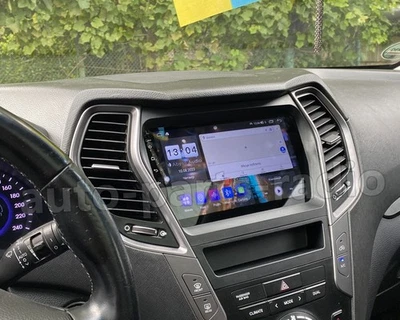 CarPlay & Android Auto Android 13 Car GPS Radio For Hyundai Santa FE 2013-2018 - Image 1 of 4