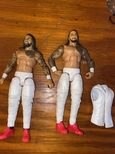 WWE Mattel Elite Jimmy Jey USO Wrestling Figure WWF Bloodline Series 54 Lot P - Picture 1 of 2
