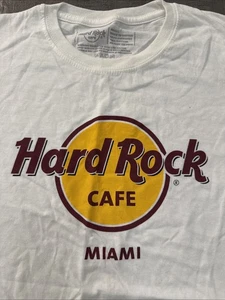 Hard rock Café Miami baby doll T-shirt size small women’s Casino, Winner, Beach - Picture 1 of 9