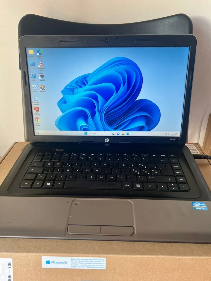 HP PROBOOK 650 CORE I3.8GB RAM,,500GB HD SSDWIFI,WEBCAM,,WIN 11 HOME - Immagine 1 di 4