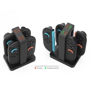 For Switch 2 Controllers Magnetic Charging Dock with Dual Charging Features - Zdjęcie 1 z 12