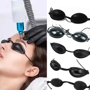 Maschera Laser Occhi Silicone Occhiali Fotoni Ringiovanimento Parasole Copertura - Foto 1 di 14