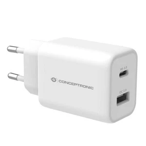 Caricabatterie da Parete Conceptronic 120549003101 Bianco 33 W - Zdjęcie 1 z 1