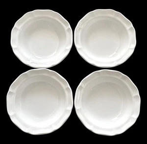 "Juego de 4 cuencos de sopa postre Mikasa French Countryside 7,5"" excelente" - Imagen 1 de 7