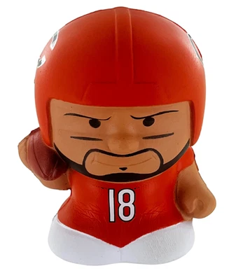 Caleb Williams Chicago Bears Series 5 Color Rush Jumbo SqueezyMate NFL Figurine - Image 1 of 4